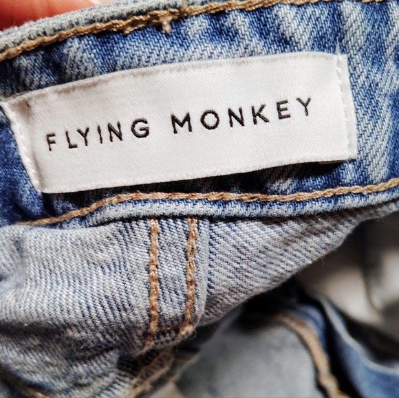 Flying Monkey ultra high rise taper jeans - Picture 4 of 5